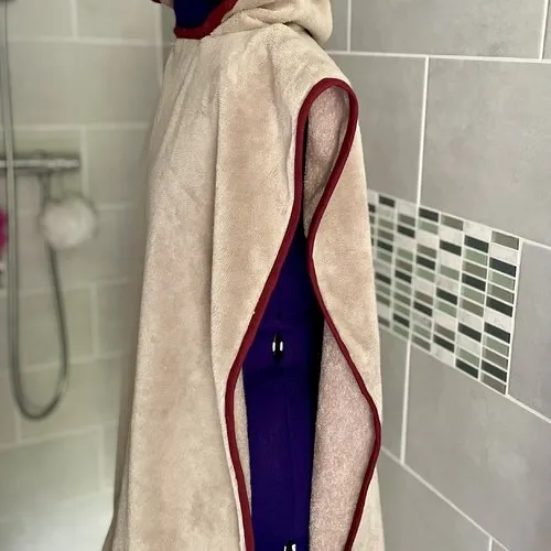 Poncho cape de bain enfant « tout doux »